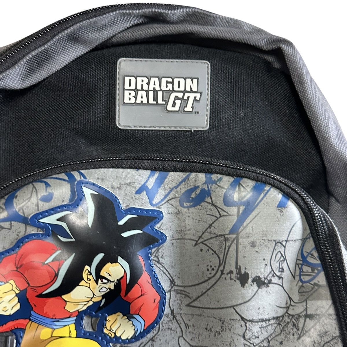 Vintage Vintage Dragon Ball GT SSJ 4 Goku Backpack 2004 Funimation Size ONE SIZE - 4 Thumbnail