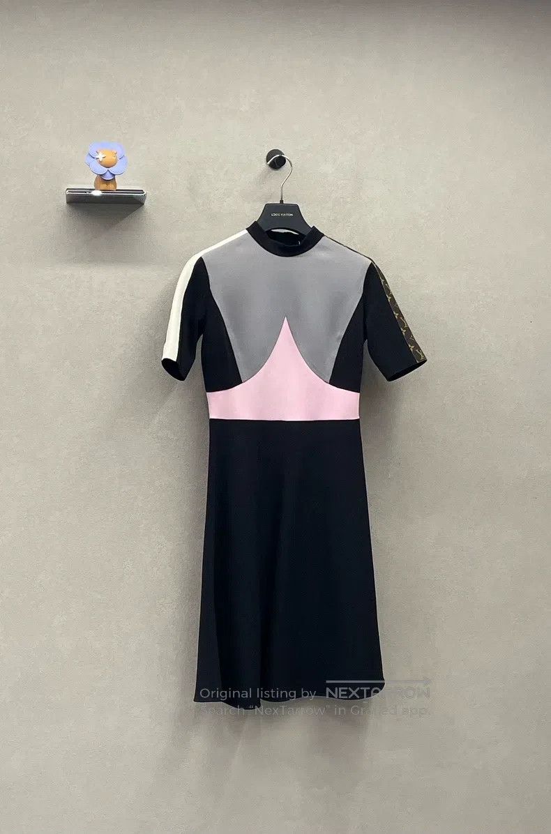 Louis Vuitton Louis Vuitton Color-block dress Size XS / US 0-2 / IT 36-38 - 2 Thumbnail