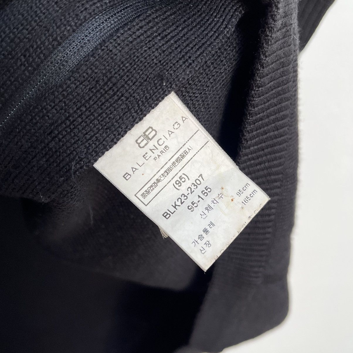 Balenciaga Balenciaga Paris Knitwear Big Logo / Script Unisex Size US M / EU 48-50 / 2 - 7 Thumbnail