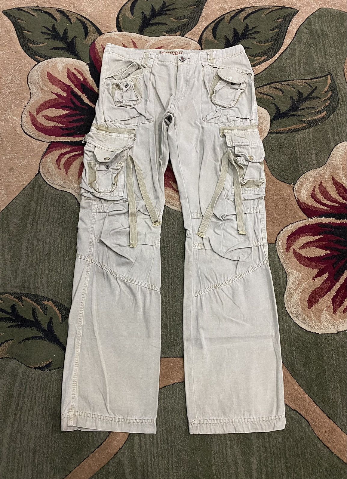 General Research × Japanese Brand MULTI POCKET PARACHUTE BONDAGE FADED CARGO PANTS Size US 34 / EU 50 - 7 Thumbnail