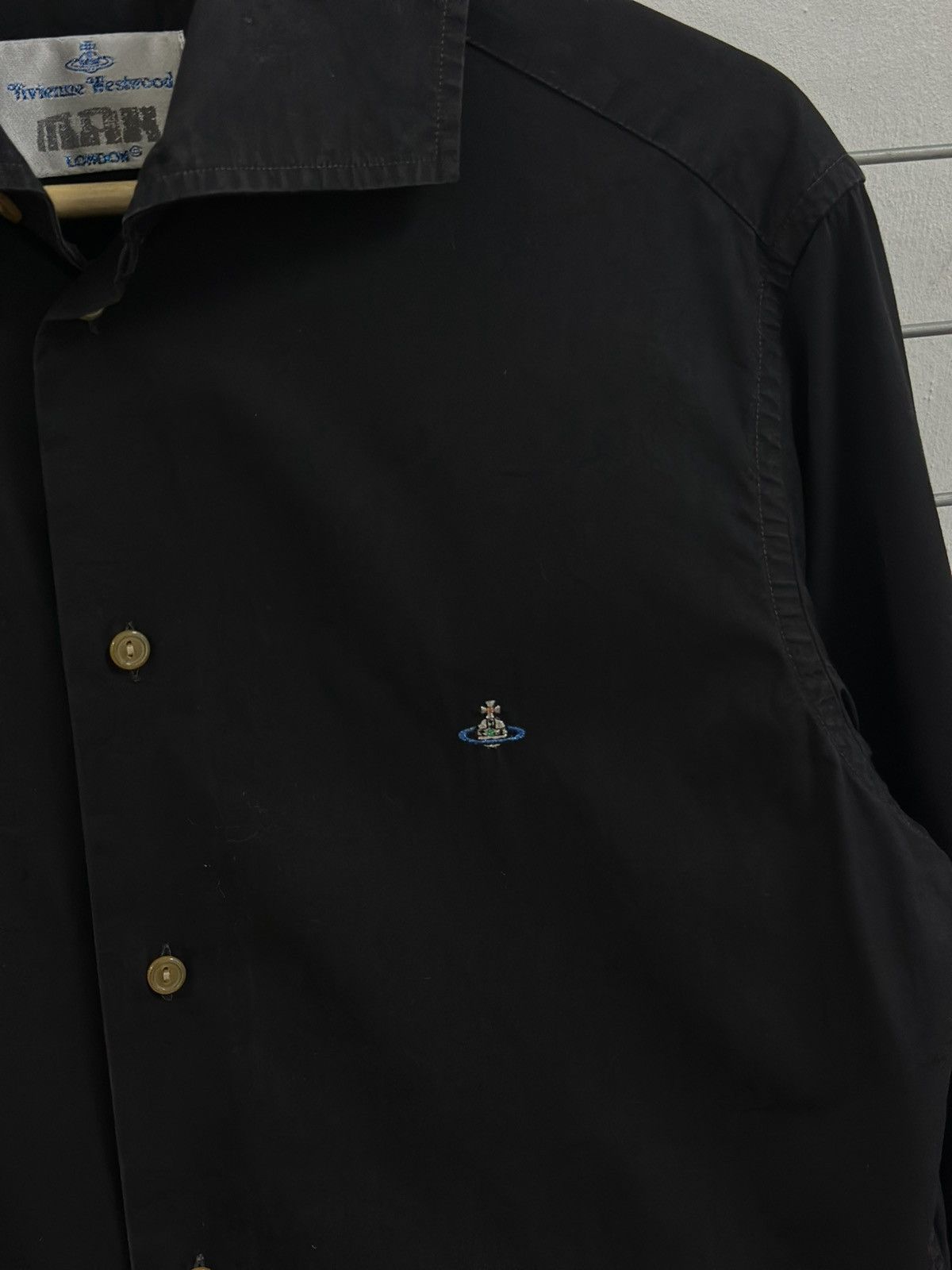 Vivienne Westwood Rare And Beautiful Vivienne Westwood Formal Black Shirt Size US S / EU 44-46 / 1 - 5 Thumbnail