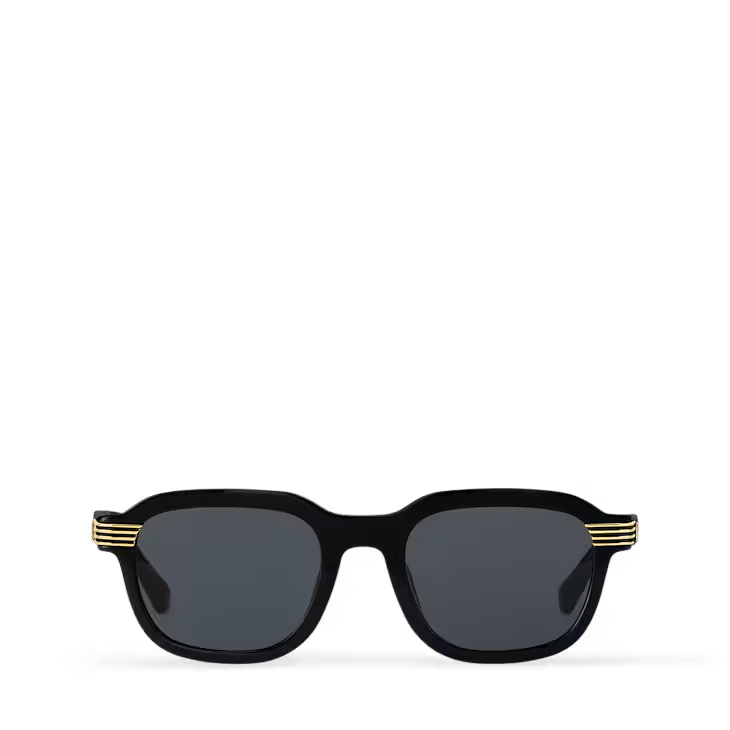 Louis Vuitton LV Slide Square Round Sunglasses Size ONE SIZE - 1 Thumbnail