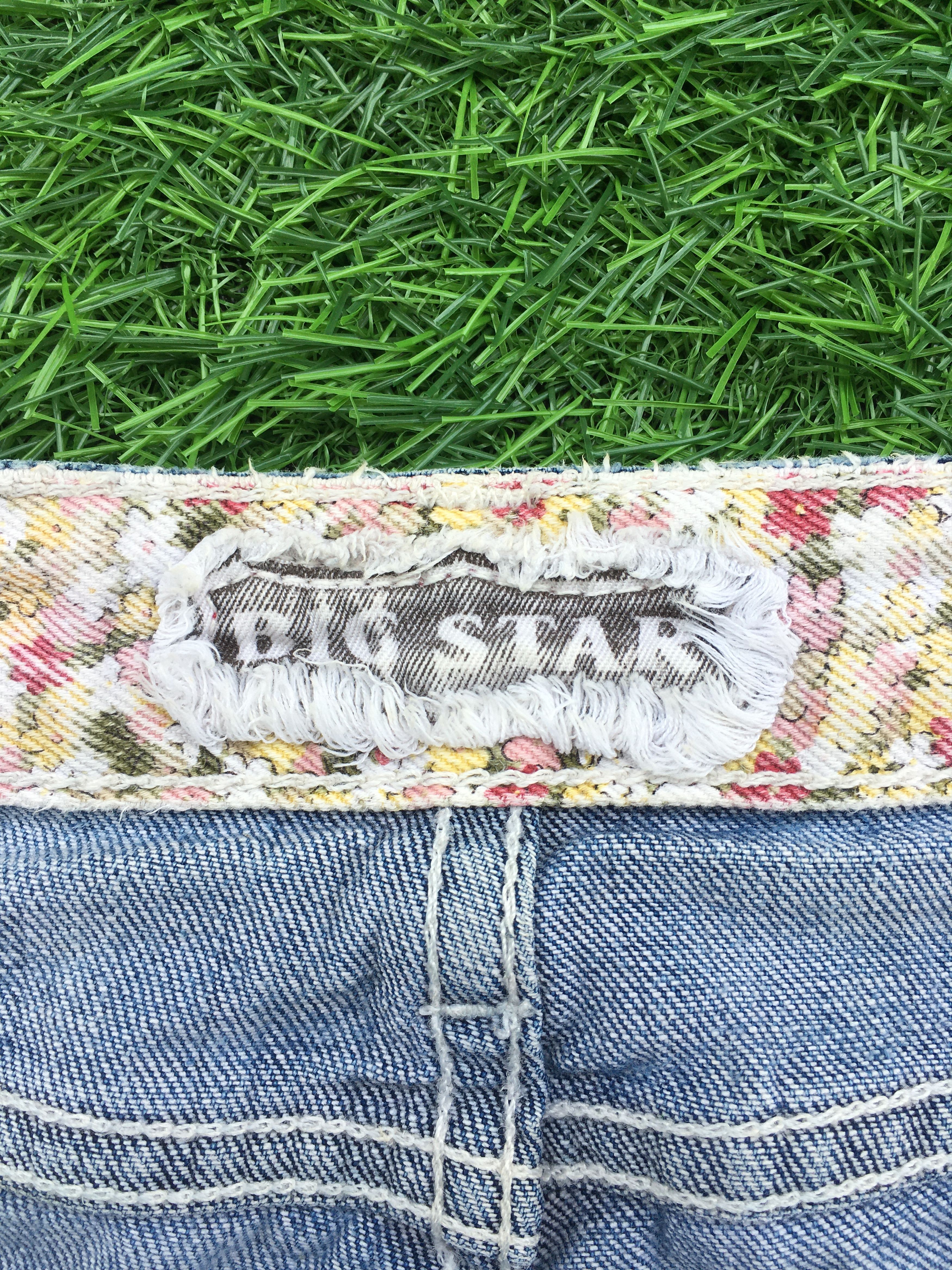 Big Star × If Six Was Nine × Japanese Brand Big Star Flared Jeans Distressed Jeans D-984 Size US 29 - 10 Thumbnail