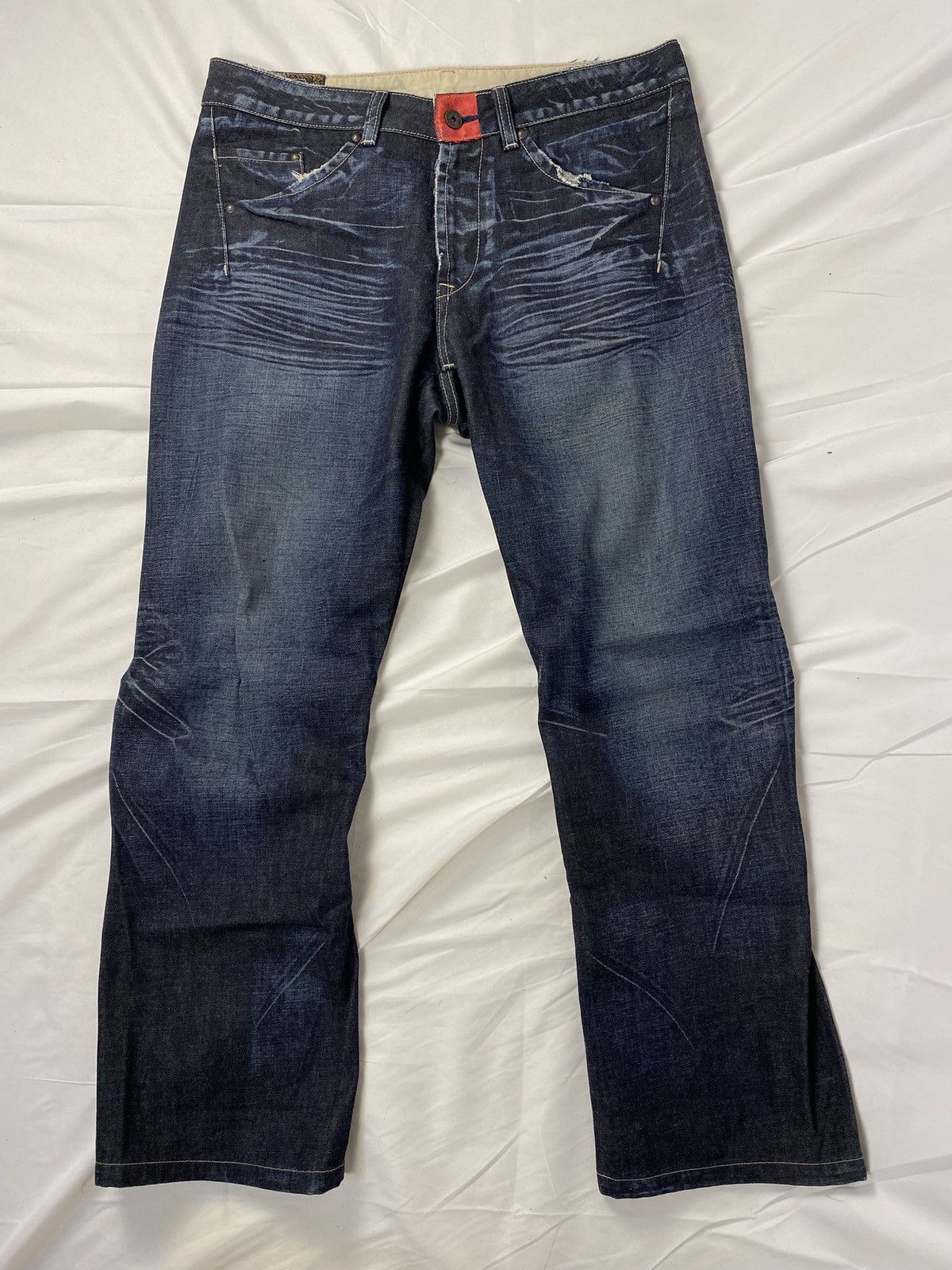 Marithe + Francois Girbaud ✨ Archive Marithe Francois Girbaud Jeans Denim Punk Style Size US 34 / EU 50 - 13 Thumbnail