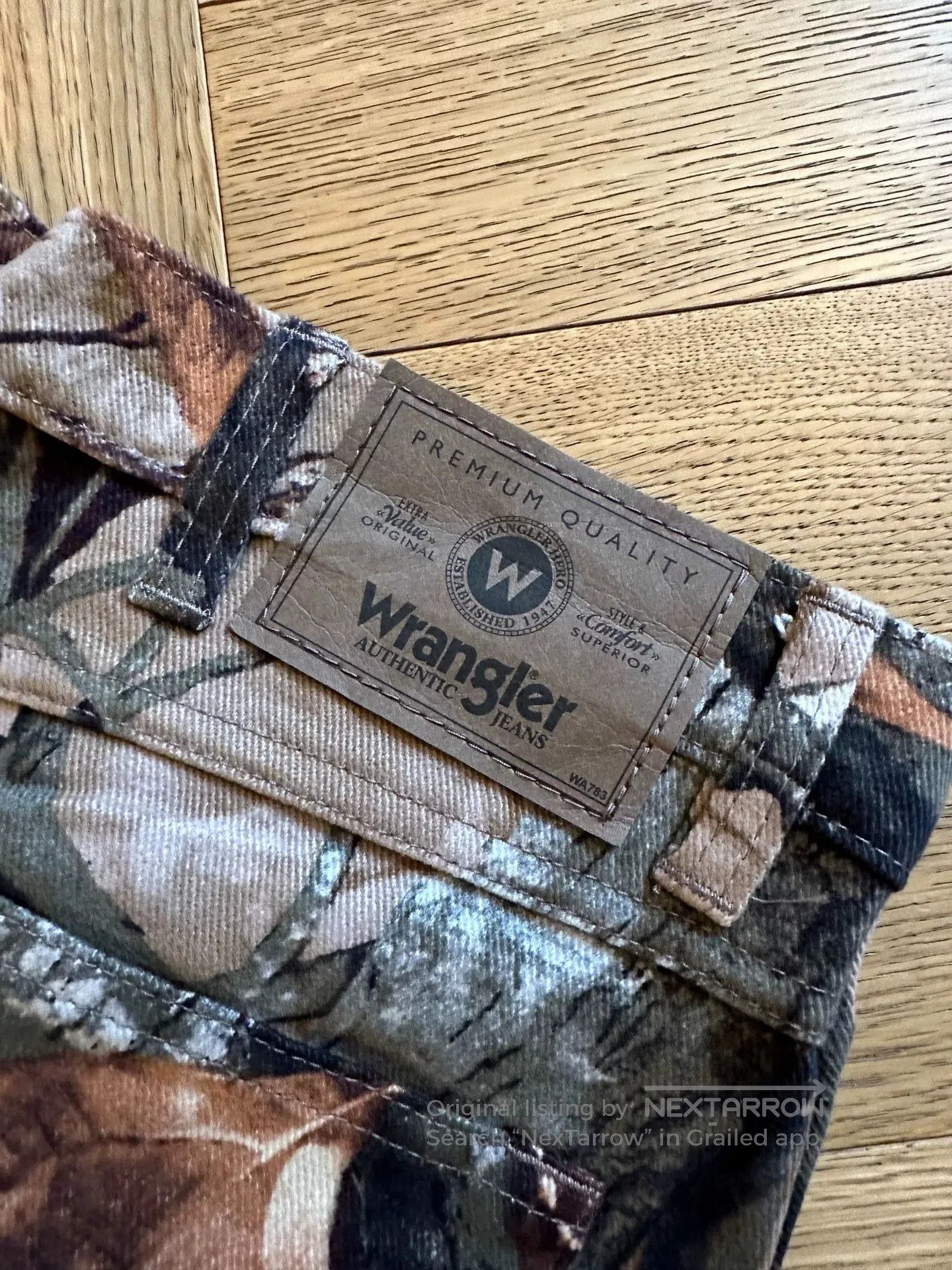 Vintage Vintage Wrangler Realtree Camo Cargo Pants. Size US 36 / EU 52 - 7 Thumbnail