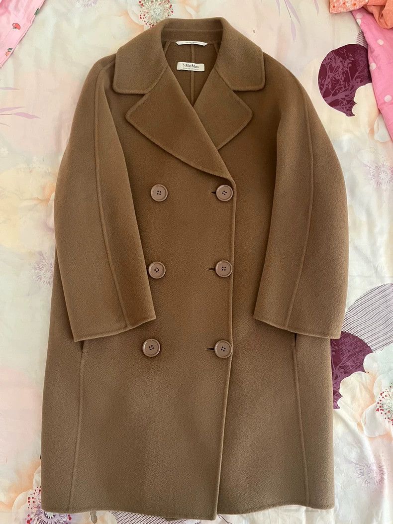 Max Mara Max Mara Water Ripple Coat Size XL / US 12-14 / IT 48-50 - 1 Thumbnail