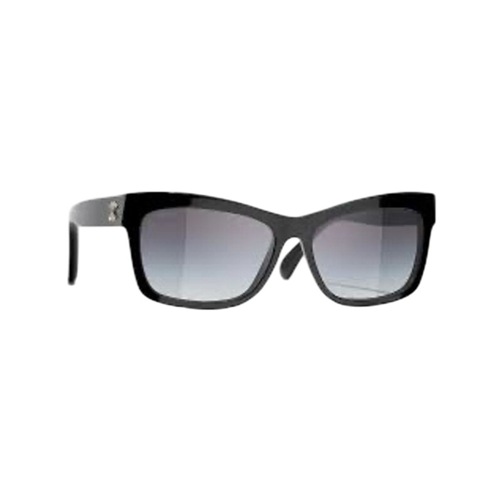 Chanel Chanel NIB CH5496B Rectangle Sunglasses in Black  display picture 1