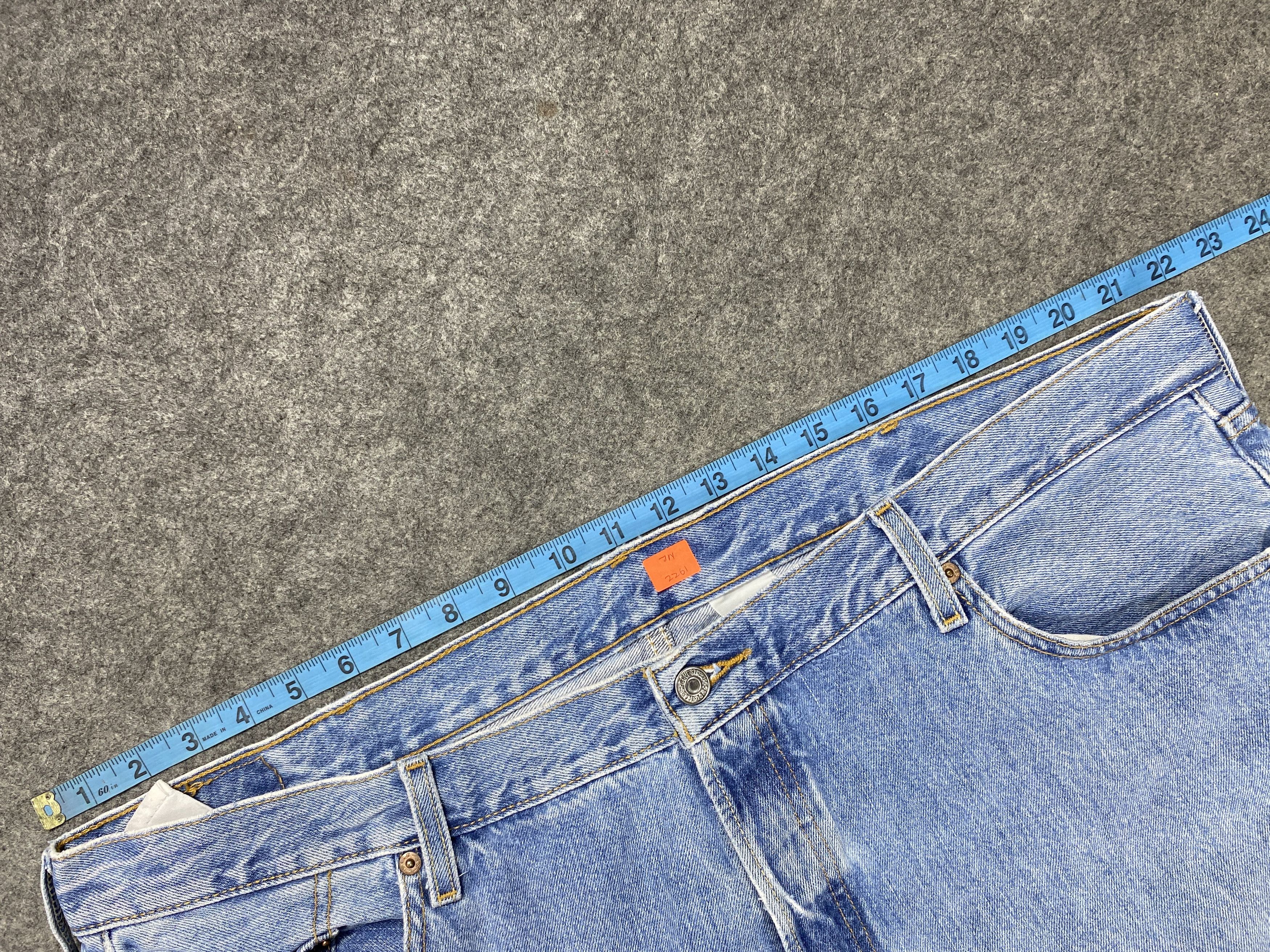 Levi's Blue Vintage Levi's 501 Jeans 44x29.5 Denim -JN2261 Size US 44 / EU 60 - 5 Thumbnail