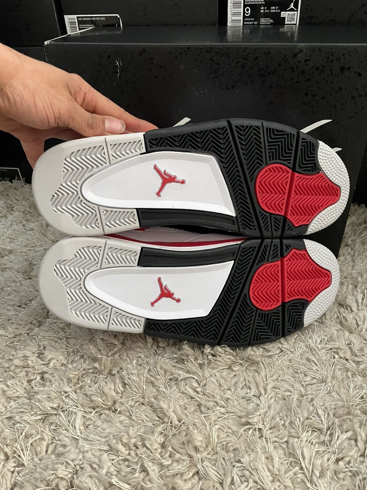 Jordan Brand Jordan 4 Red Cement Size US 11 / EU 44 - 8 Thumbnail