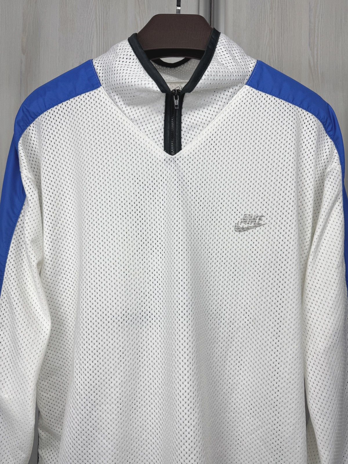 Nike Nike International vintage 90s big logo training jacket Size US L / EU 52-54 / 3 - 4 Thumbnail
