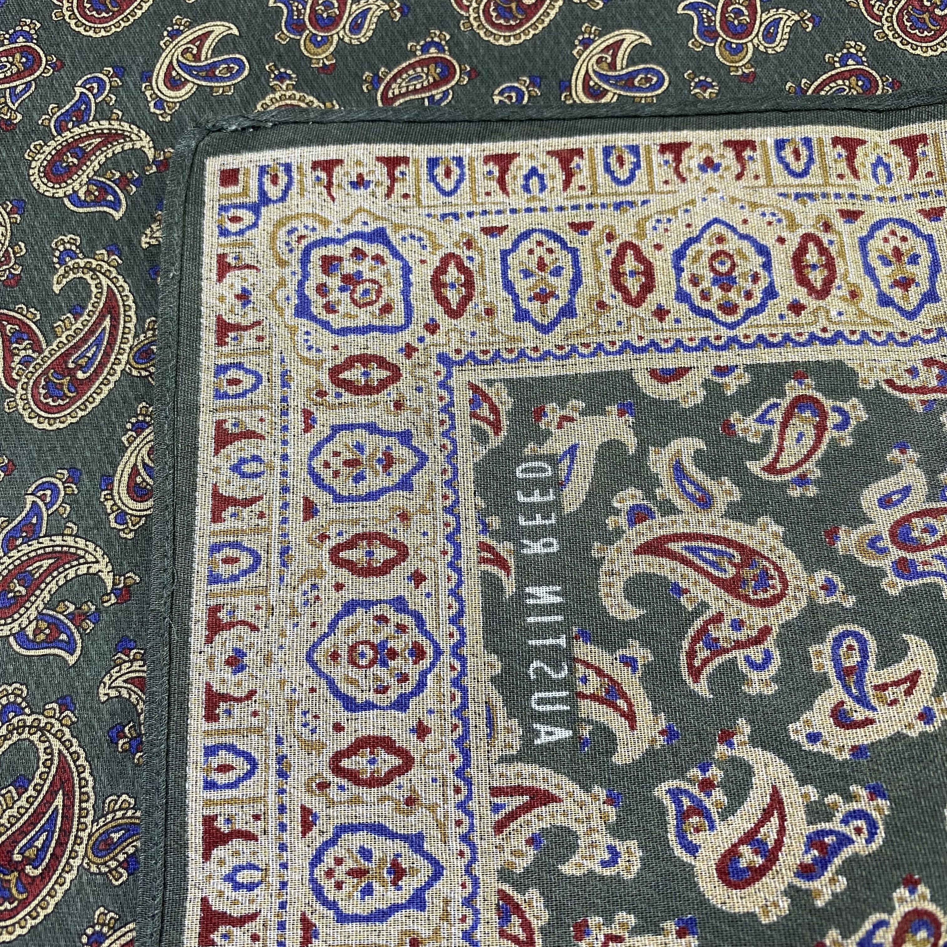 Austin Reed AUSTIN REED handkerchief bandana handky paisley-B1434 Size ONE SIZE - 6 Thumbnail