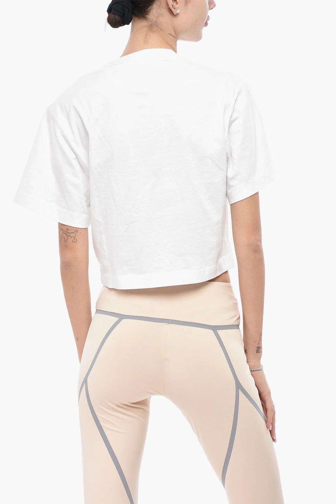 Off-White og1mm0426 Crewneck T-Shirt in White Size XS / US 0-2 / IT 36-38 - 2 Thumbnail