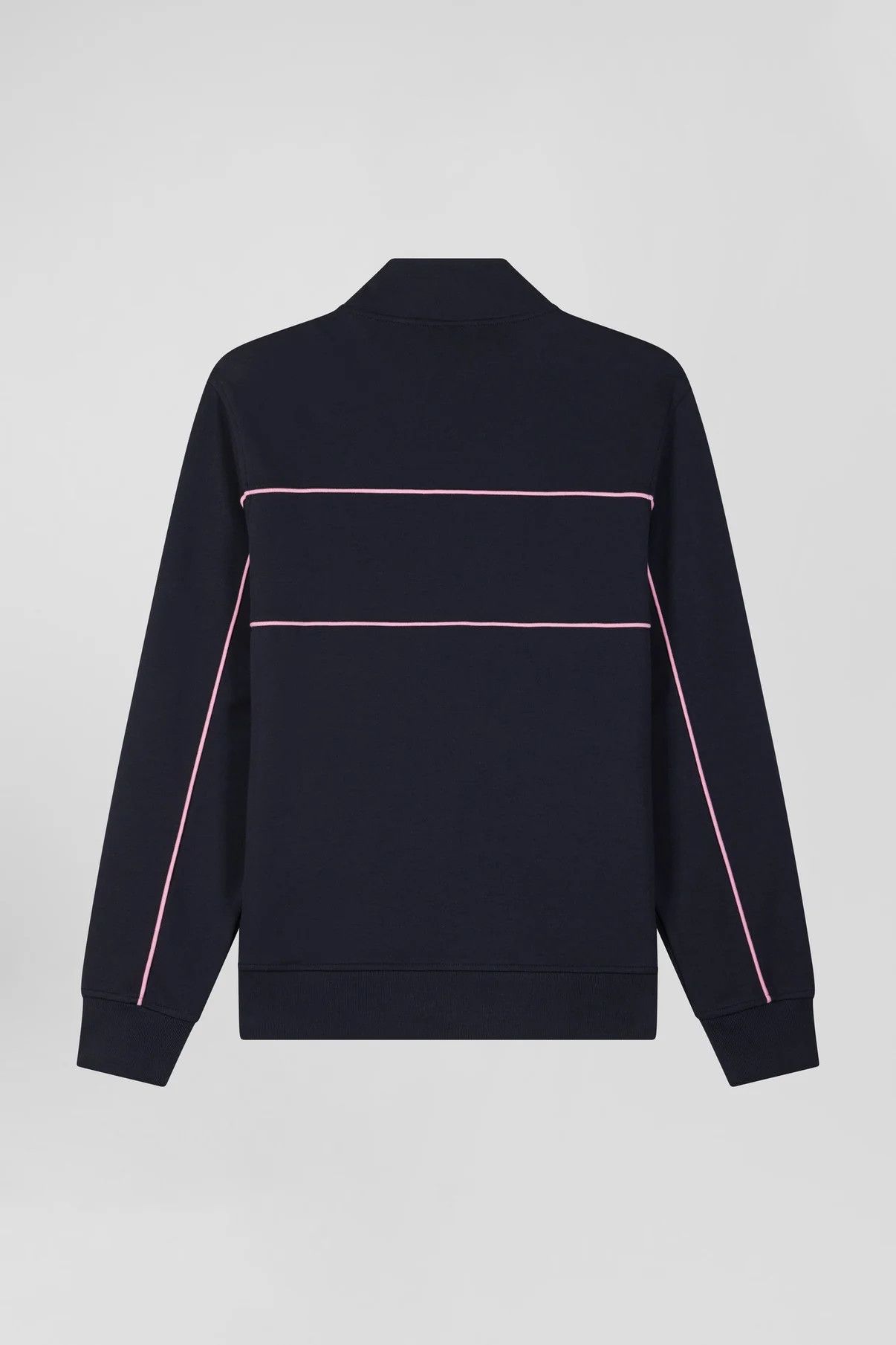 Eden Park o1s22i1n1024 Cotton Track Sweatshirt in Blue Size US S / EU 44-46 / 1 - 5 Thumbnail