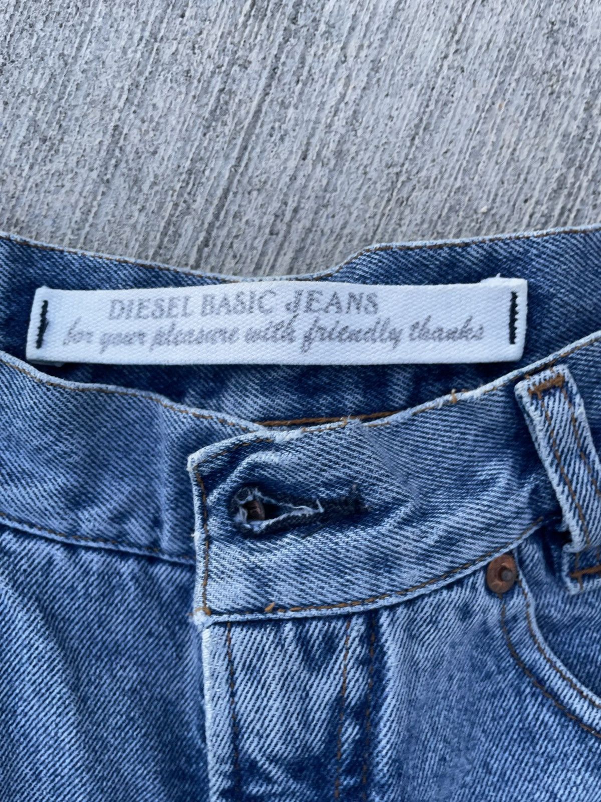Diesel Vintage Diesel Denim blue jeans buggy fit Size US 36 / EU 52 - 8 Thumbnail