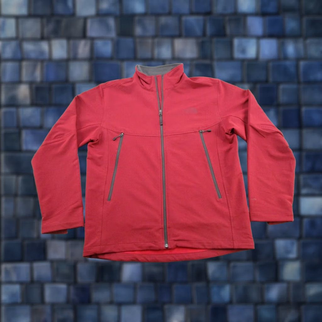 The North Face The North Face Mens Red Full Zip Flashdry Jacket Regular Size L Outdoors Zip Pockets Ski Winter Fall Size US L / EU 52-54 / 3 - 1 Thumbnail