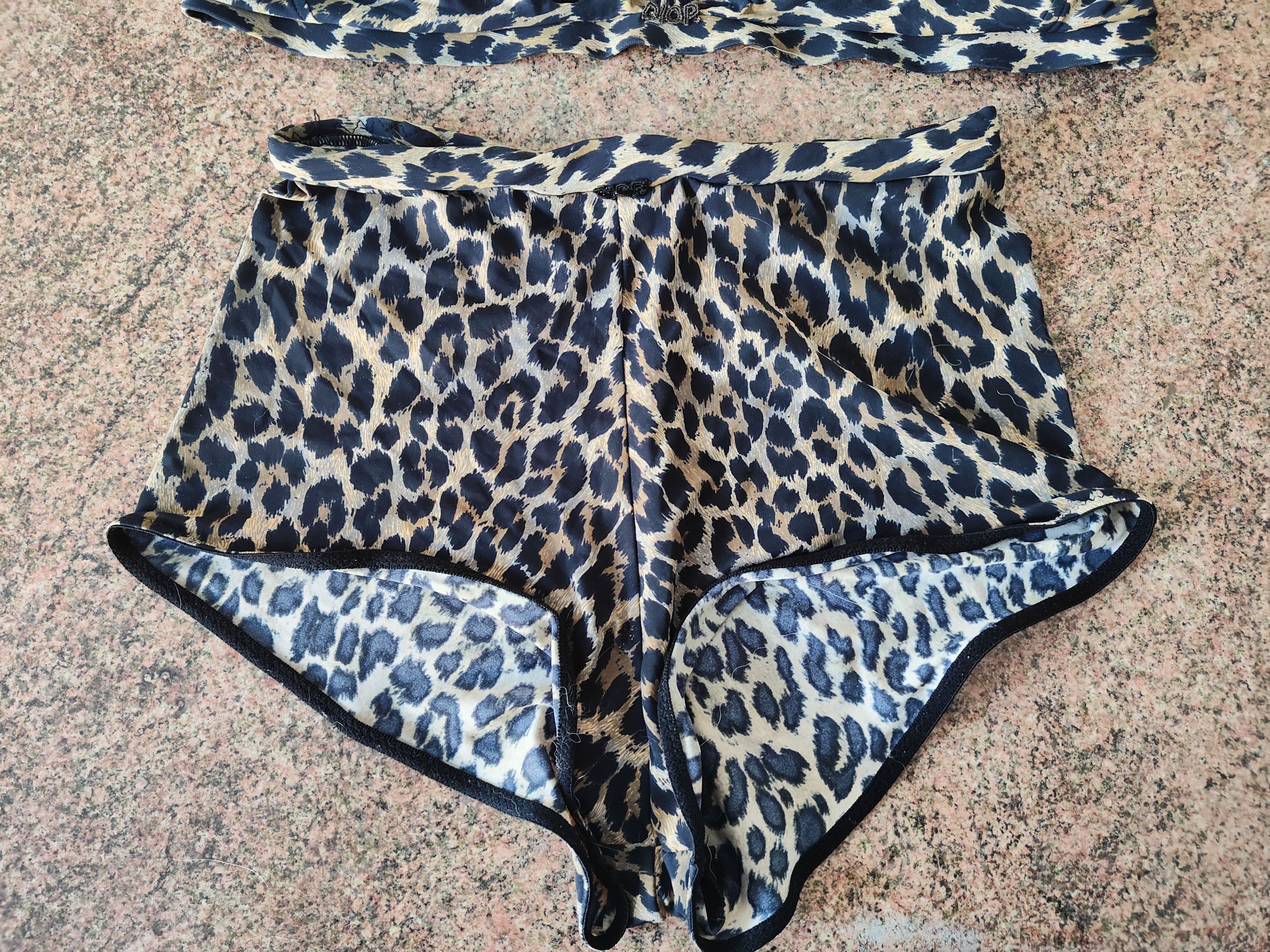Dior Vintage Christian dior Tiger Leopard print swimsuit Size ONE SIZE - 7 Thumbnail