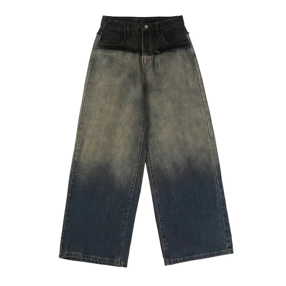 Japanese Brand × Jean Vintage Hip Hop Casual Street Tie-Dye Jeans Size US 31 - 4 Thumbnail
