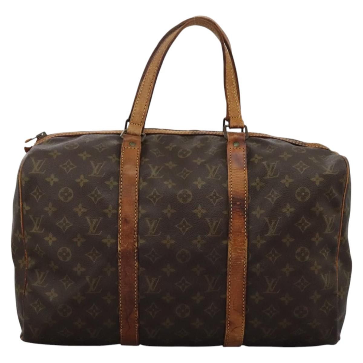 Louis Vuitton LOUIS VUITTON Monogram Sac Souple 45 Boston Bag M41624 Size ONE SIZE - 2 Thumbnail