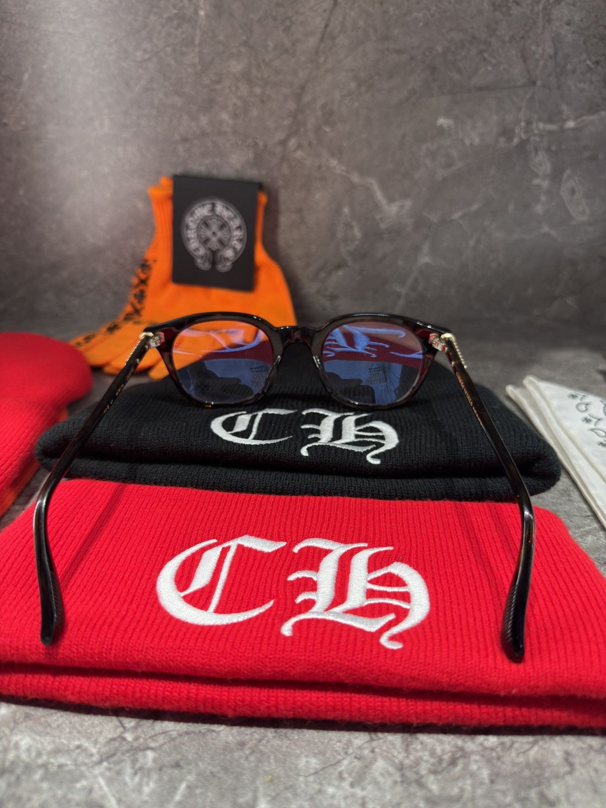 Chrome Hearts Chrome Hearts Just In Brown Glasses Size ONE SIZE - 6 Thumbnail