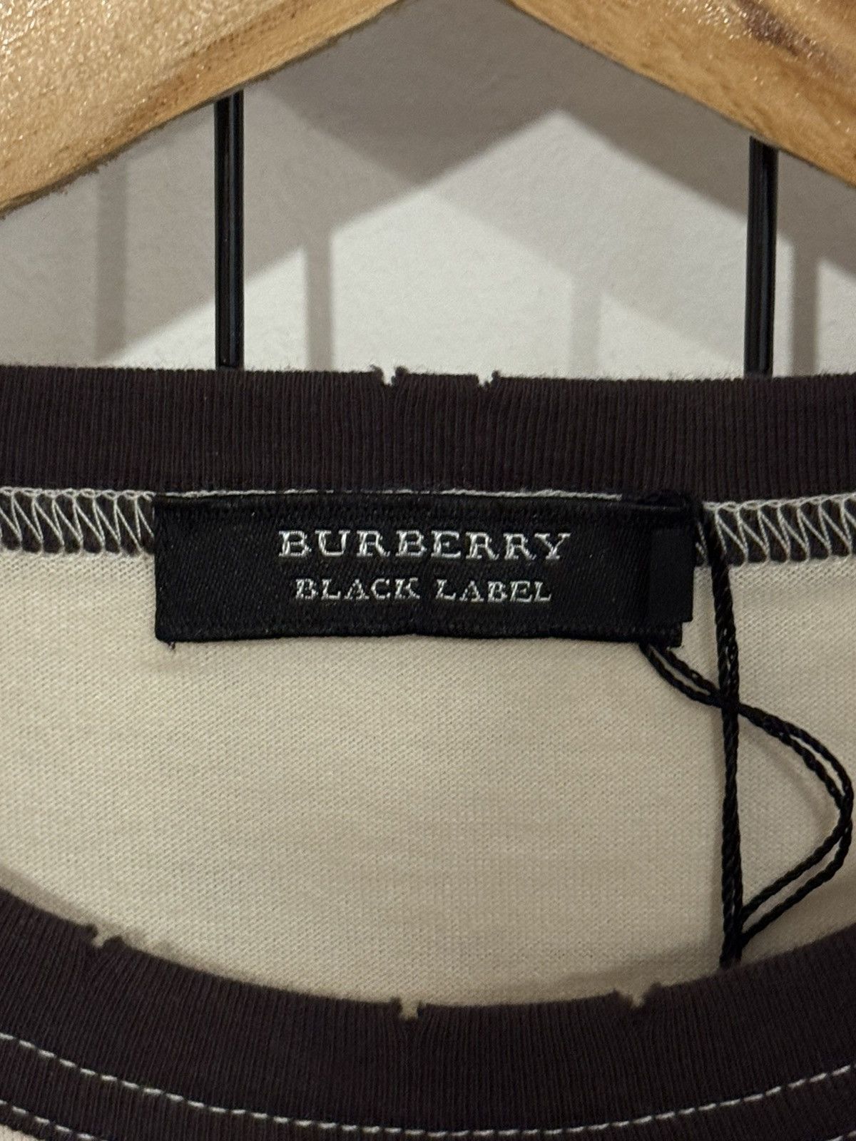 Burberry vintage Burberry Black Label ringer t-shirt. Size US M / EU 48-50 / 2 - 8 Thumbnail