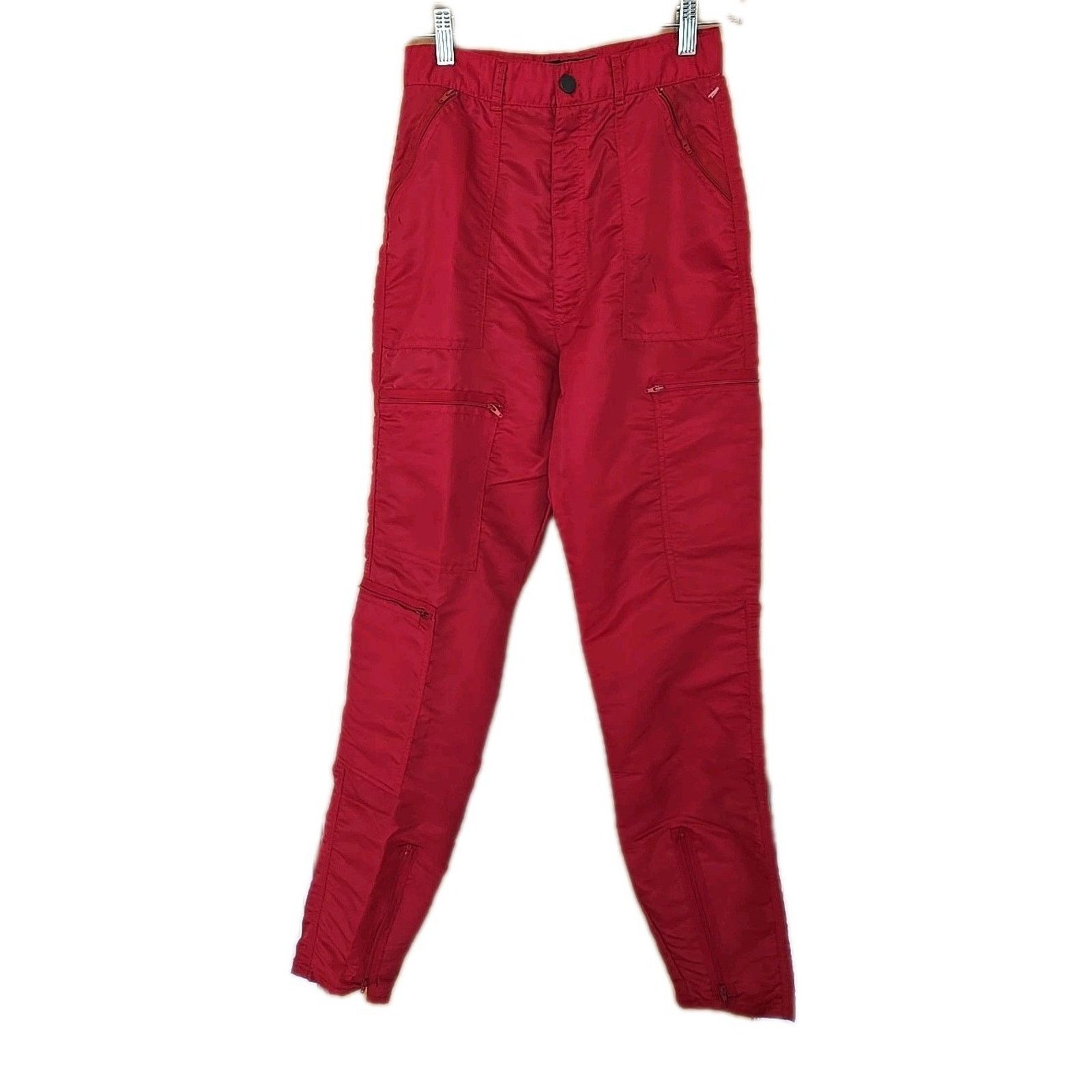 Spitfire Spitfire Nylon Red Parachute Nylon Hot Pants Size 9/10 Size 26" / US 2 / IT 38 - 1 Thumbnail