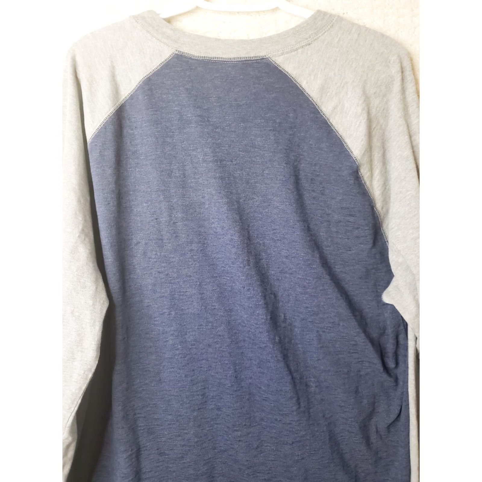 Vintage The Foundry Supply Co. Adult Men's Long Sleeve Henley T-Shirt XLT Blue Gray Shirt Regular Men Blues Gray The Foundry Henley T-Shirt Size US XL / EU 56 / 4 - 5 Thumbnail