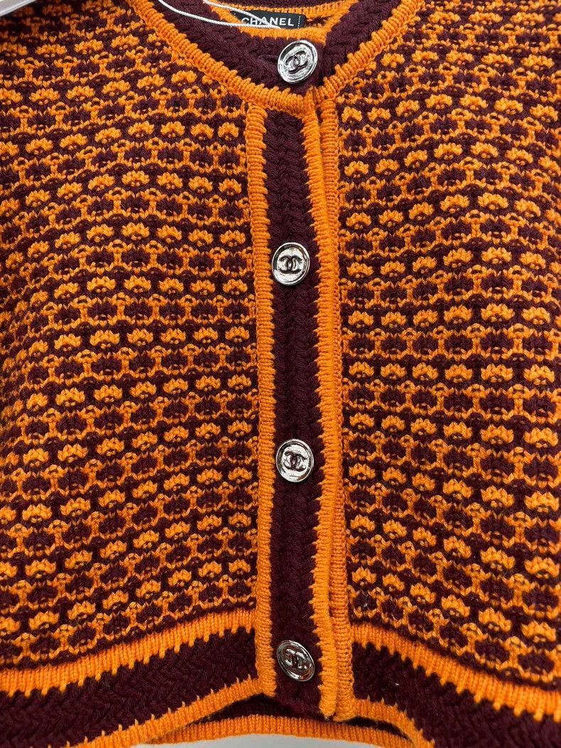 Chanel Chanel Handcrafted Knitted Cashmere Cardigan -2505 Size US XS / EU 42 / 0 - 3 Thumbnail