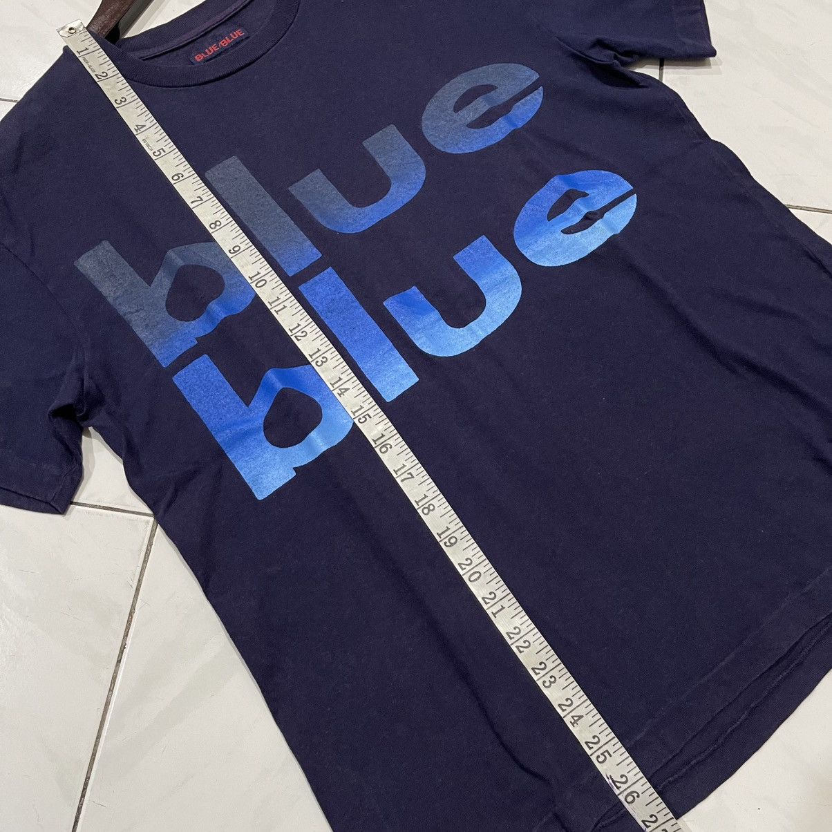 Blue Blue Japan × Japanese Brand Vintage rare Blue blue logo tee Size US M / EU 48-50 / 2 - 6 Thumbnail