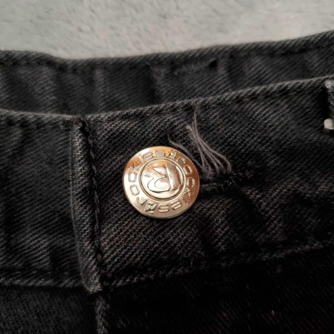 Vintage VINTAGE Rockies Jeans Womens 7/8 Black Denim Pleated High Rise Riding 90s Y2K Jeans Womens 8 Black Denim High Rise 7/8 Size 30" / US 8 / IT 44 - 4 Thumbnail