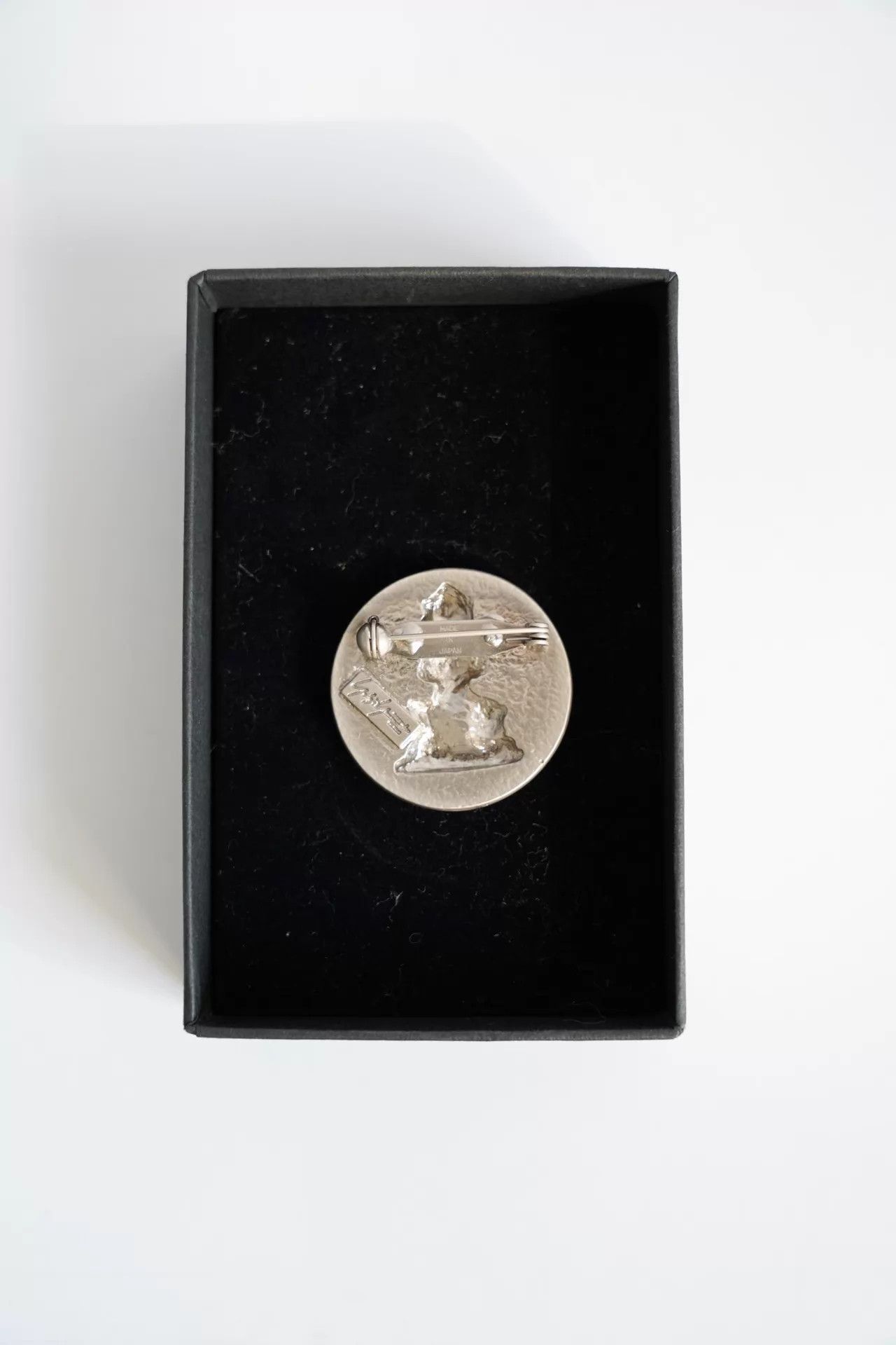 Yohji Yamamoto Yohji Yamamoto 18SS Buddha Statue Tin Alloy Brooch Size ONE SIZE - 3 Thumbnail