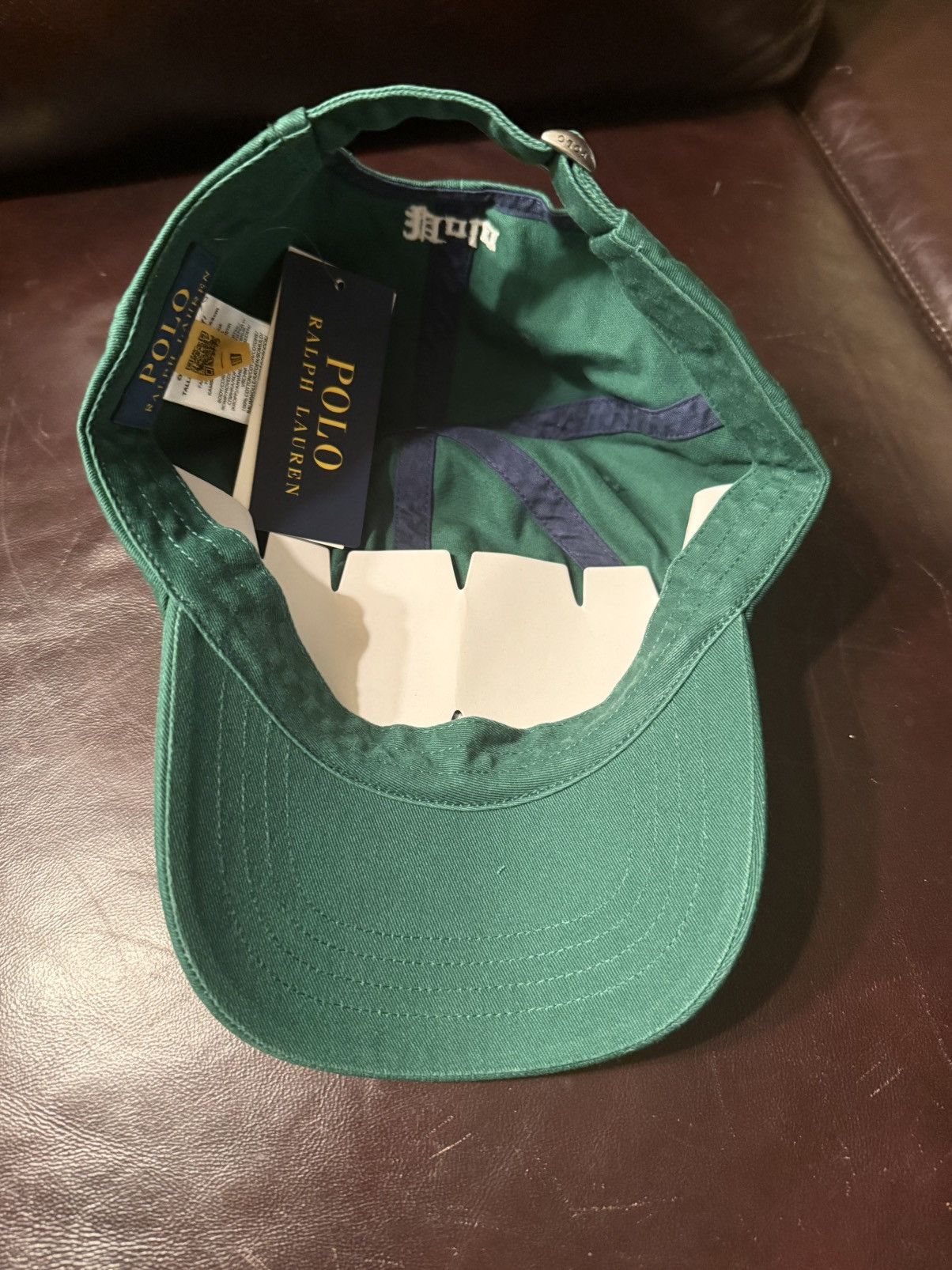 Polo Ralph Lauren Polo Ralph Lauren RL Embroidered Twill Ball Cap Green Size ONE SIZE - 9 Thumbnail