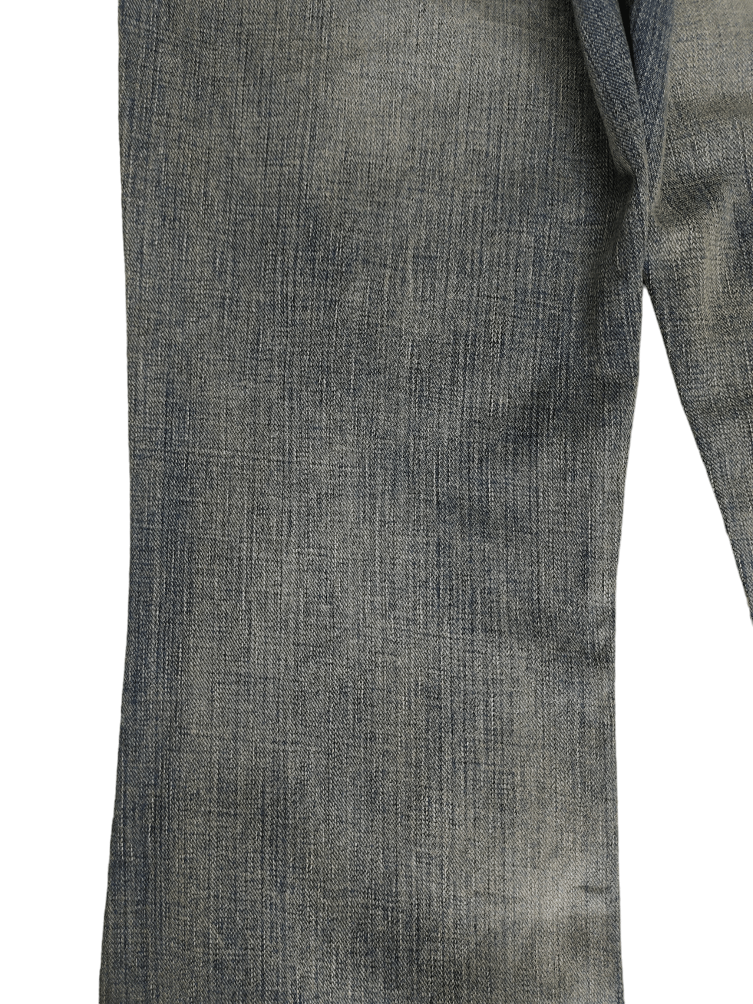 Le Grande Bleu (L.G.B.) Flare Jeans The Limited Distress Faded Low Rise Boot Cut Y2k Size US 30 / EU 46 - 18 Thumbnail