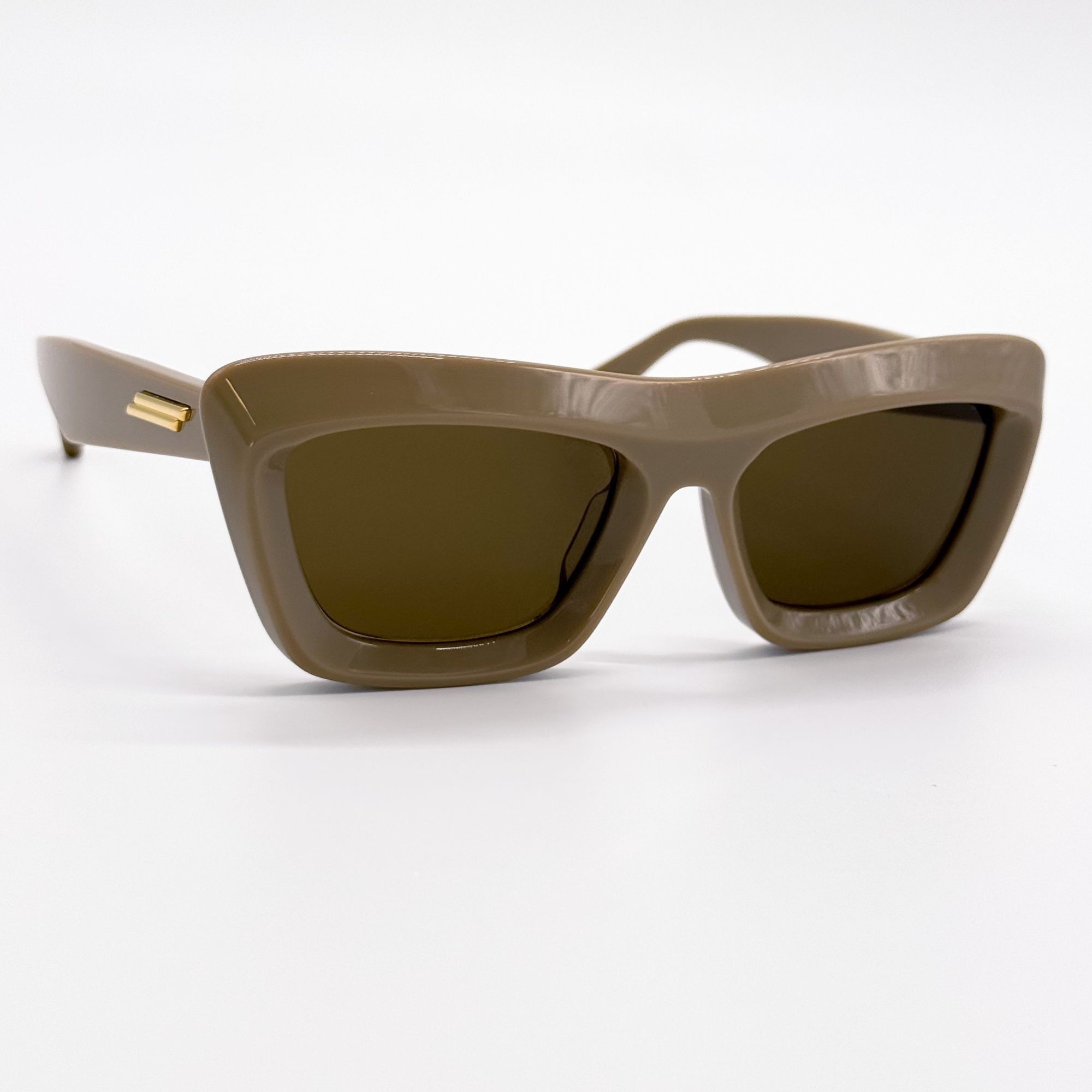 Bottega Veneta NEW BOTTEGA VENETA SUNGLASSES BV1283S 003 WOMEN BROWN Size ONE SIZE - 5 Thumbnail