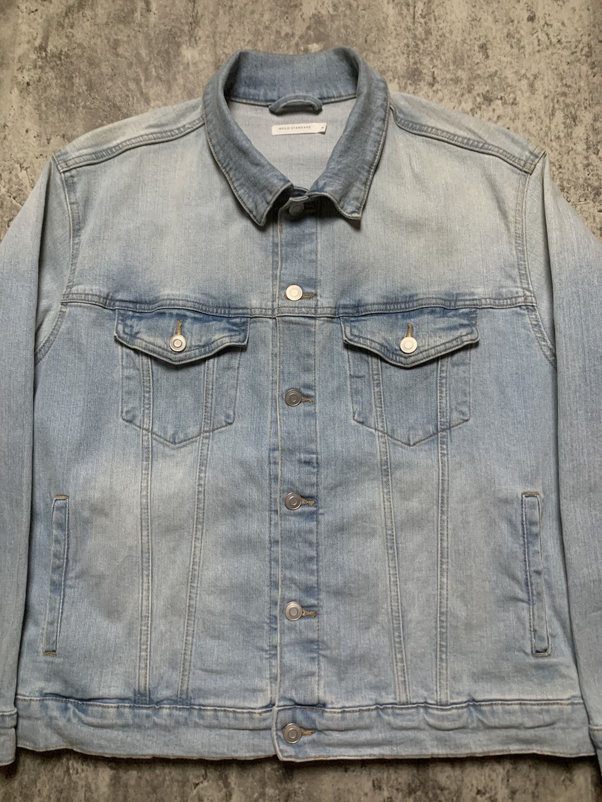 Japanese Brand Type 3 Denim Levis Style Light Blue Jacket By Wego Standard Size US M / EU 48-50 / 2 - 4 Thumbnail