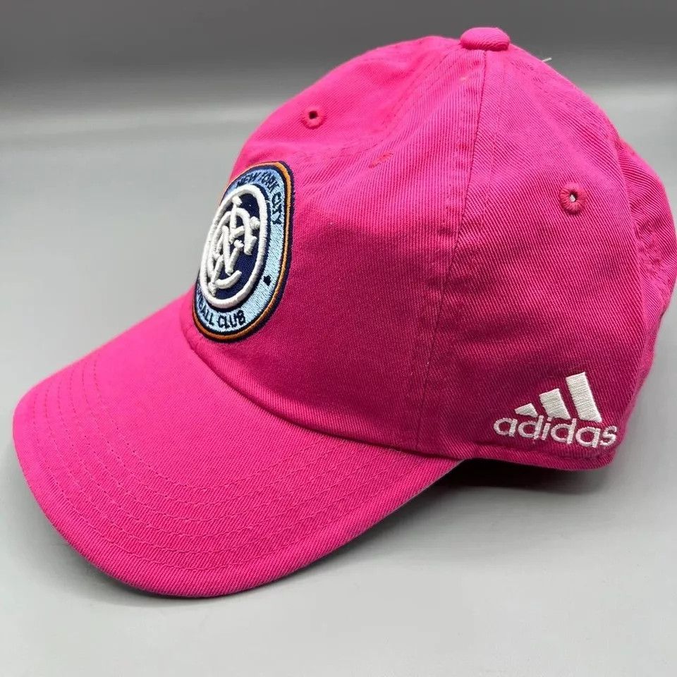 Adidas New York City FC Hat Women Adidas MLS Strap Back Cap New Size ONE SIZE - 3 Thumbnail