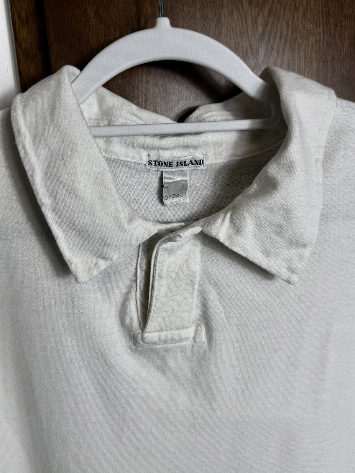 Stone Island Archive Stone Island 2002 Polo Shirt Size US XL / EU 56 / 4 - 4 Thumbnail