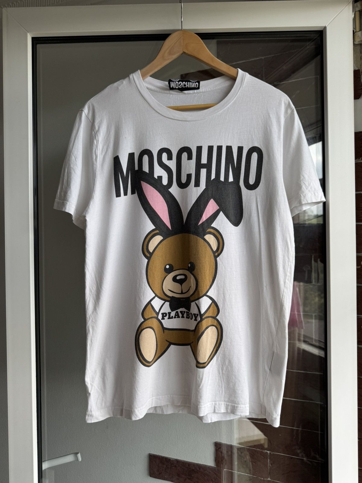 Moschino Moscino X Play Boy Teddy Tshirt Size US M / EU 48-50 / 2 - 3 Thumbnail