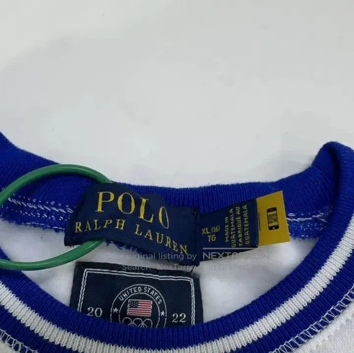 Polo Ralph Lauren Polo Ralph Lauren Bear Print Long Sweatshirt. Size US XL / EU 56 / 4 - 5 Thumbnail