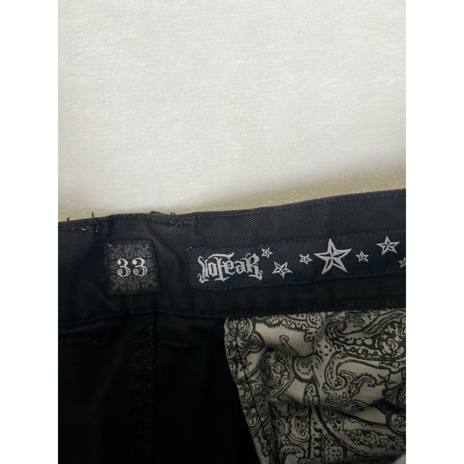 No Fear Vintage No Fear Shorts Size 33 Y2K Grunge Skater Black Star Size US 33 - 7 Thumbnail