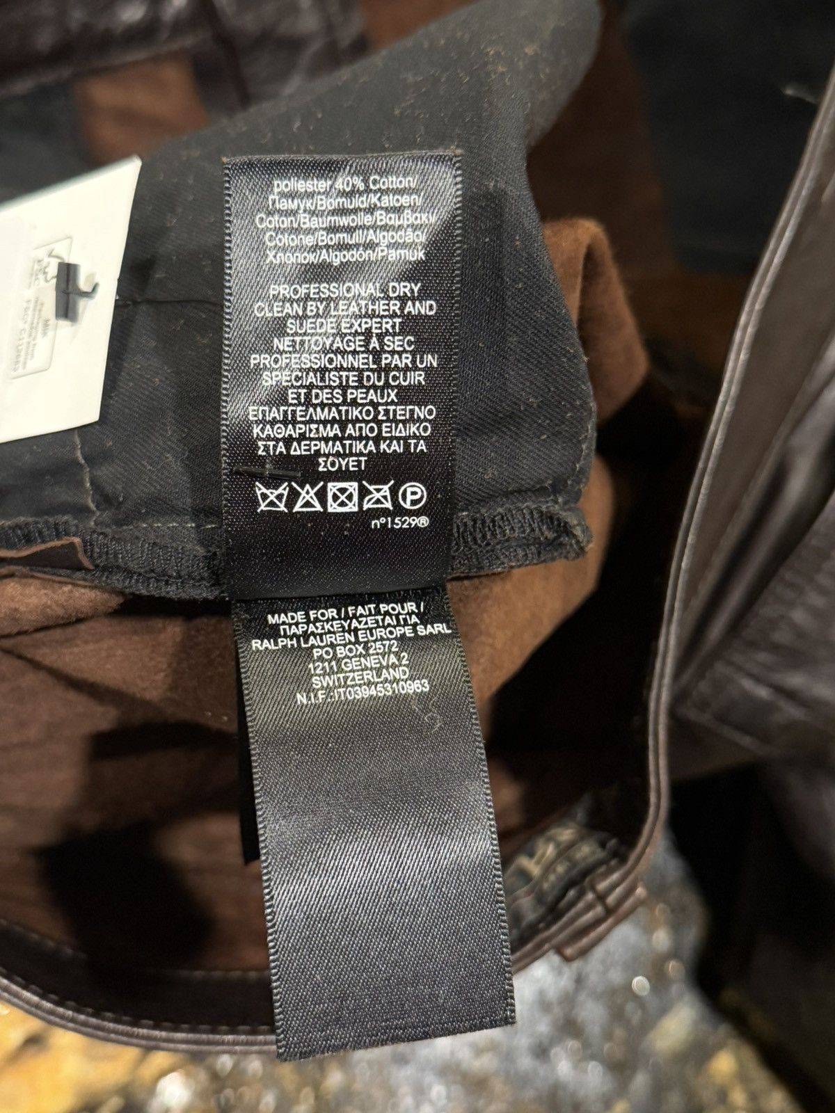 RRL Ralph Lauren Double RRL Ralph Lauren Western Brown Horse Leather Pants Size US 36 / EU 52 - 16 Thumbnail