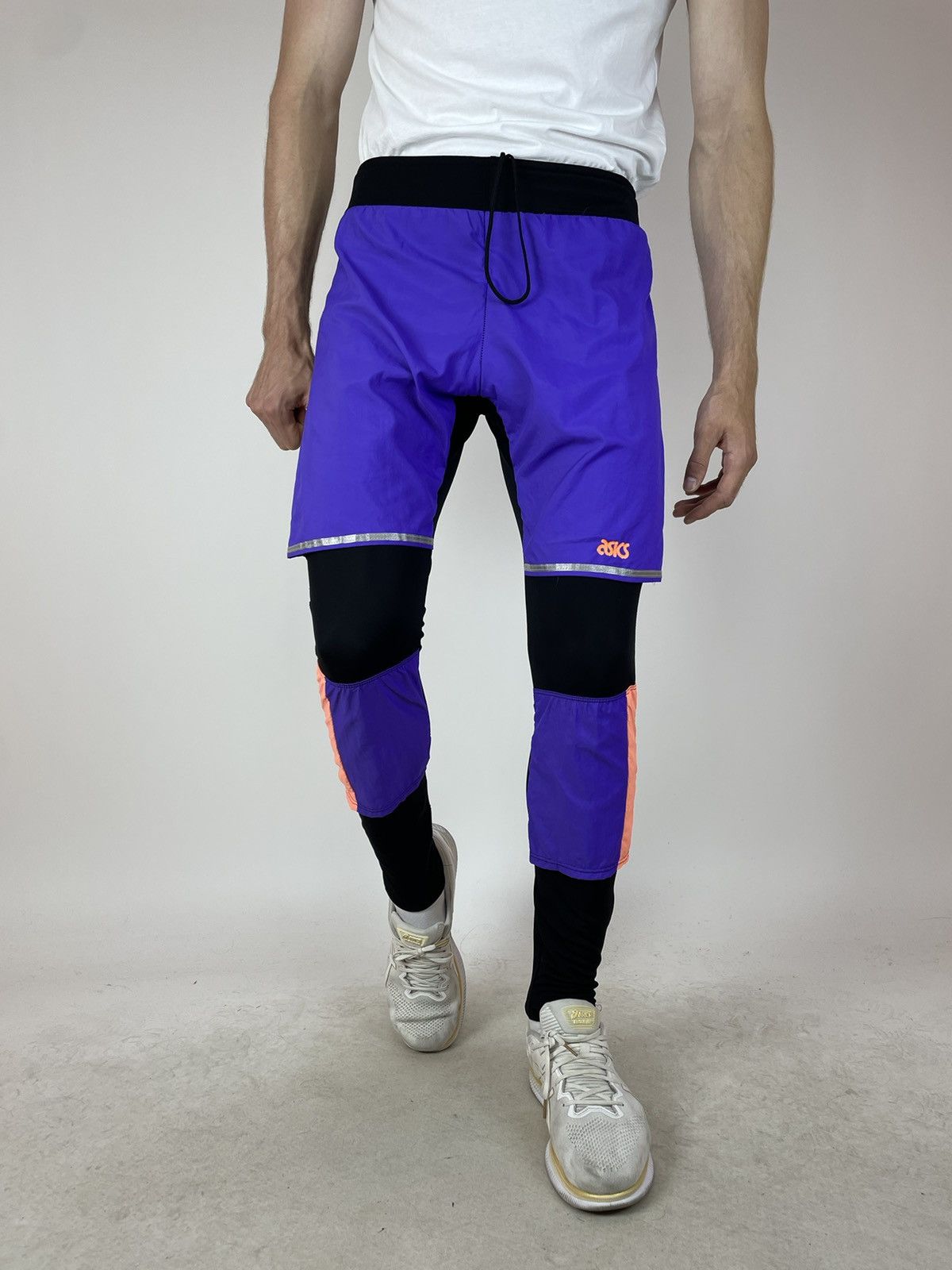 Asics asics track pants retro warm leggings size XL Size US 33 - 2 Thumbnail