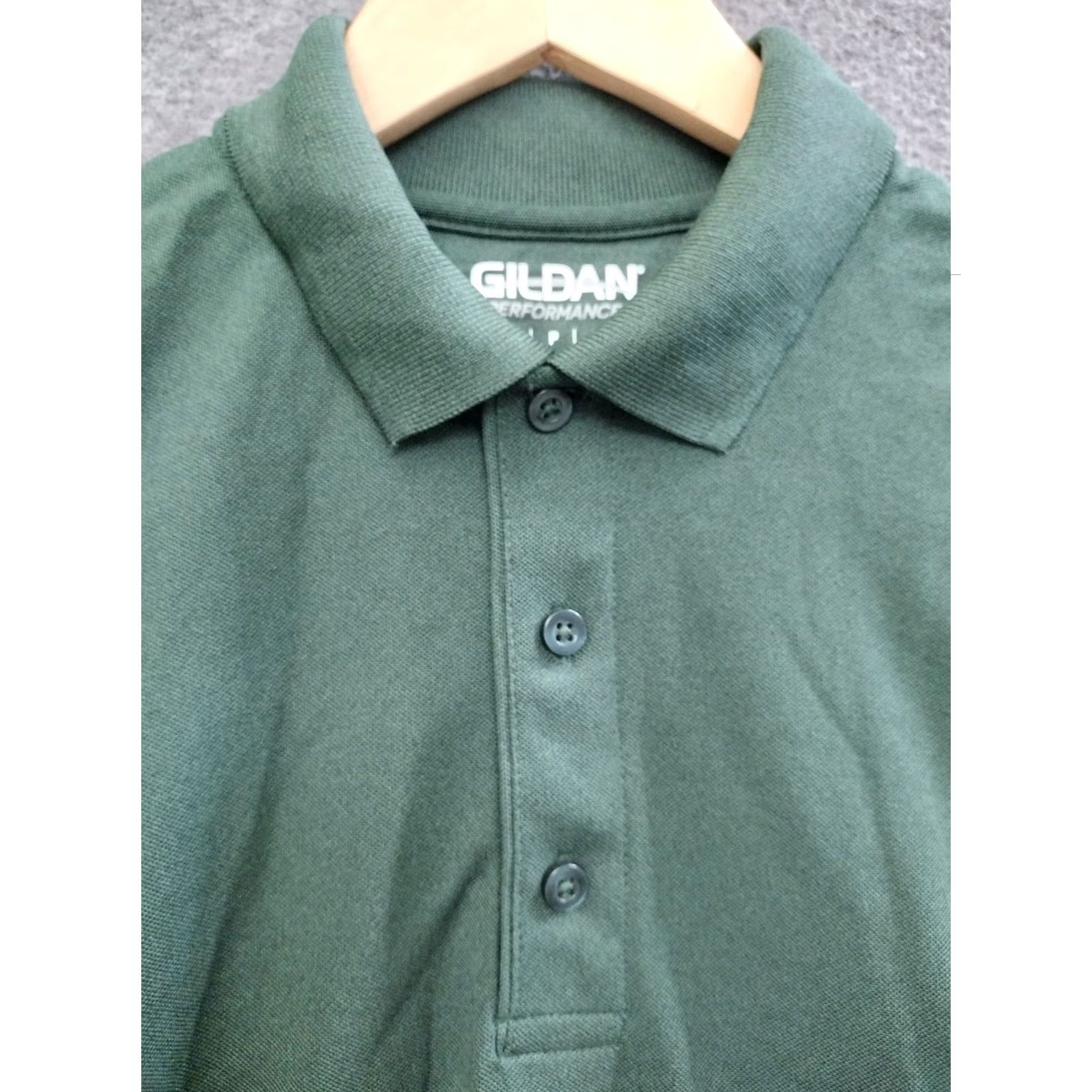 Gildan Gildan Ultra Blend Polo Shirt S Green Mens Short Sleeves 3 Button Collared Regular Fit Polo Shirt Size US S / EU 44-46 / 1 - 3 Thumbnail