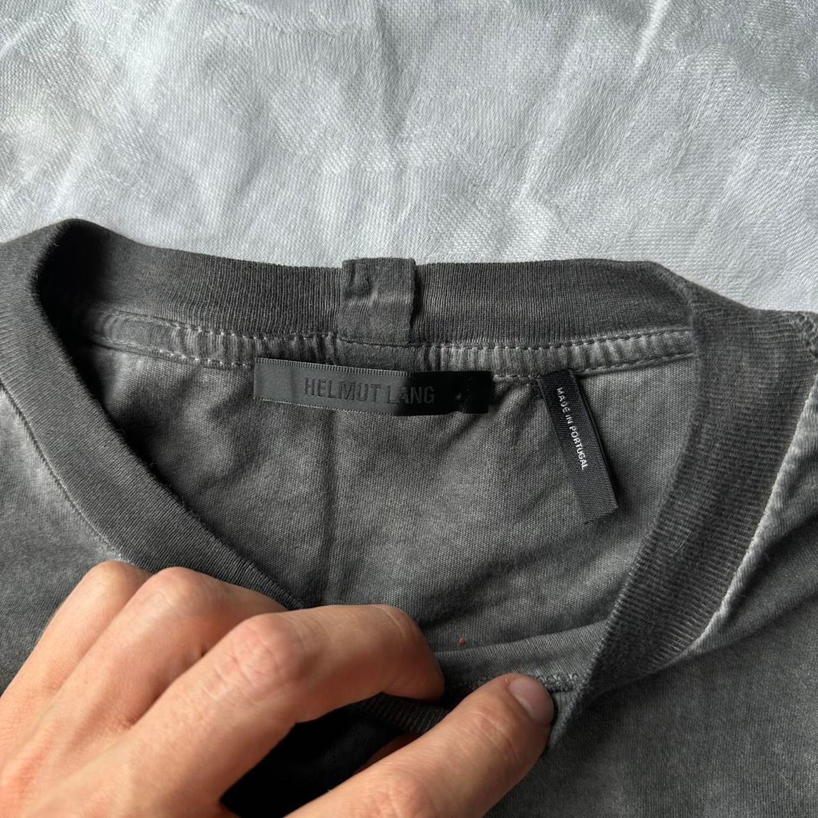 Helmut Lang Grey Overdyed Helmut Lank Sleeveless Tank Top Muscle Shirt Size S / US 4 / IT 40 - 7 Thumbnail