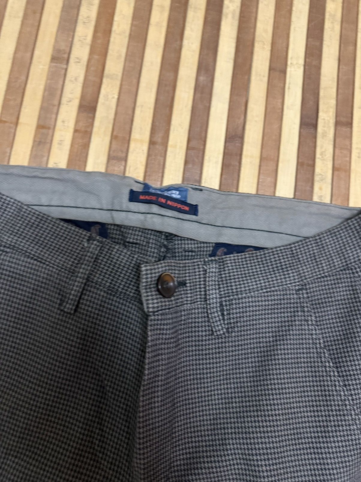 Japanese Brand Japanese Brand Checkered Trousers Cargo Pants Streetwear Size US 28 / EU 44 - 5 Thumbnail