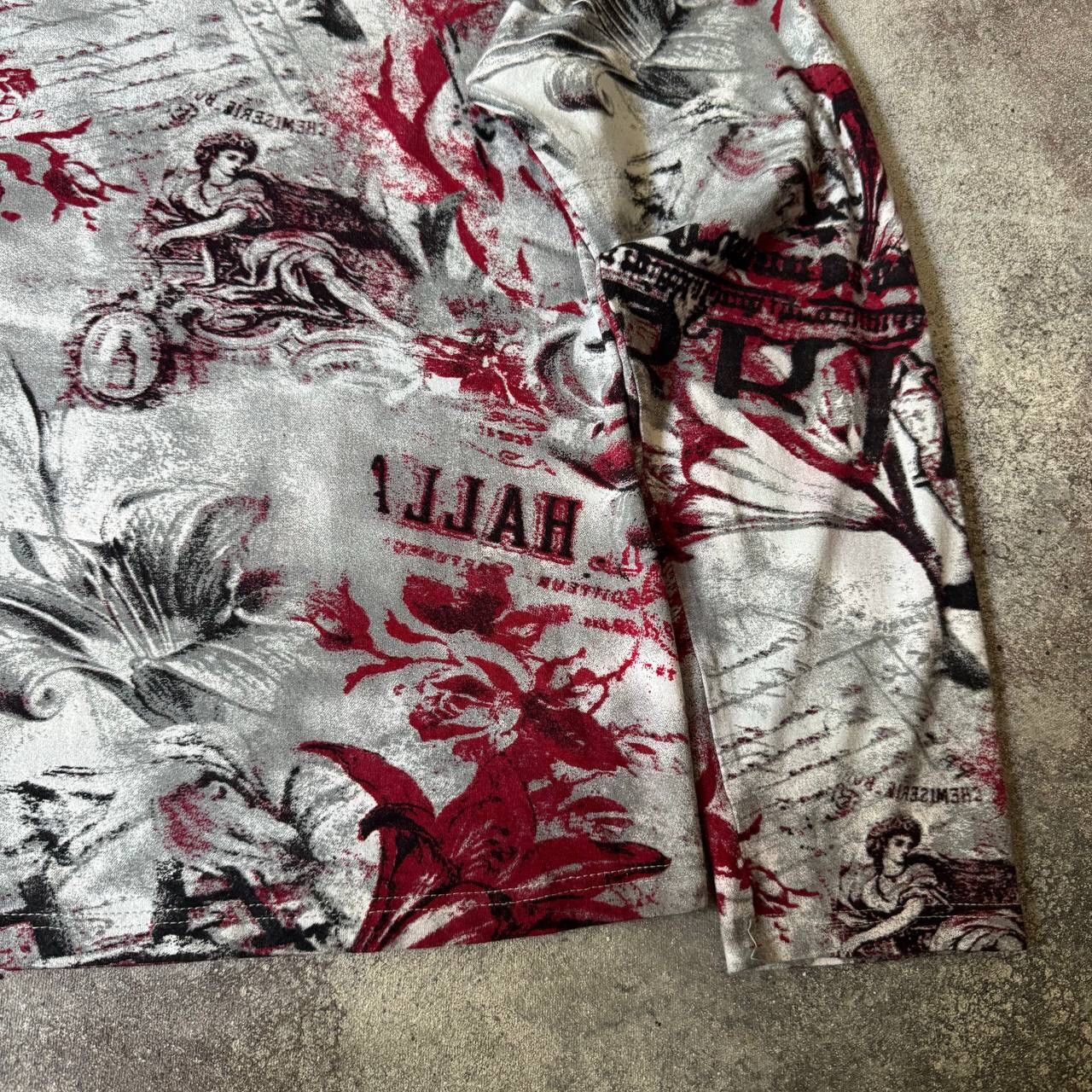 20471120 × Japanese Brand Jean Paul Gaultier Style Amazing Printed Long Sleeve Size M / US 6-8 / IT 42-44 - 8 Thumbnail