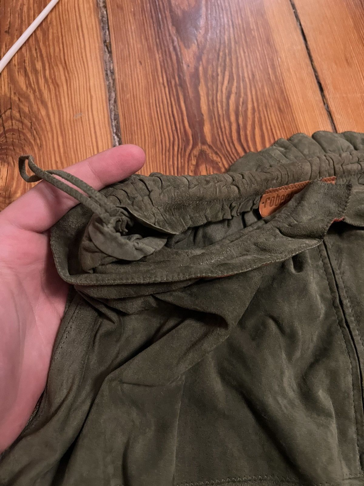 Roberto Cavalli × Vintage Roberto cavalli skirt 70’s vintage leather Size 26" / US 2 / IT 38 - 9 Thumbnail