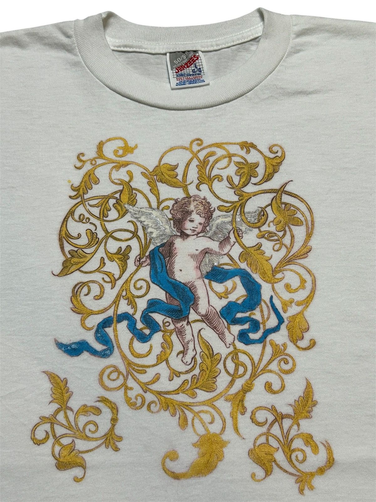 Art Comes First Rare Vintage Art Angel Size US L / EU 52-54 / 3 - 2 Thumbnail