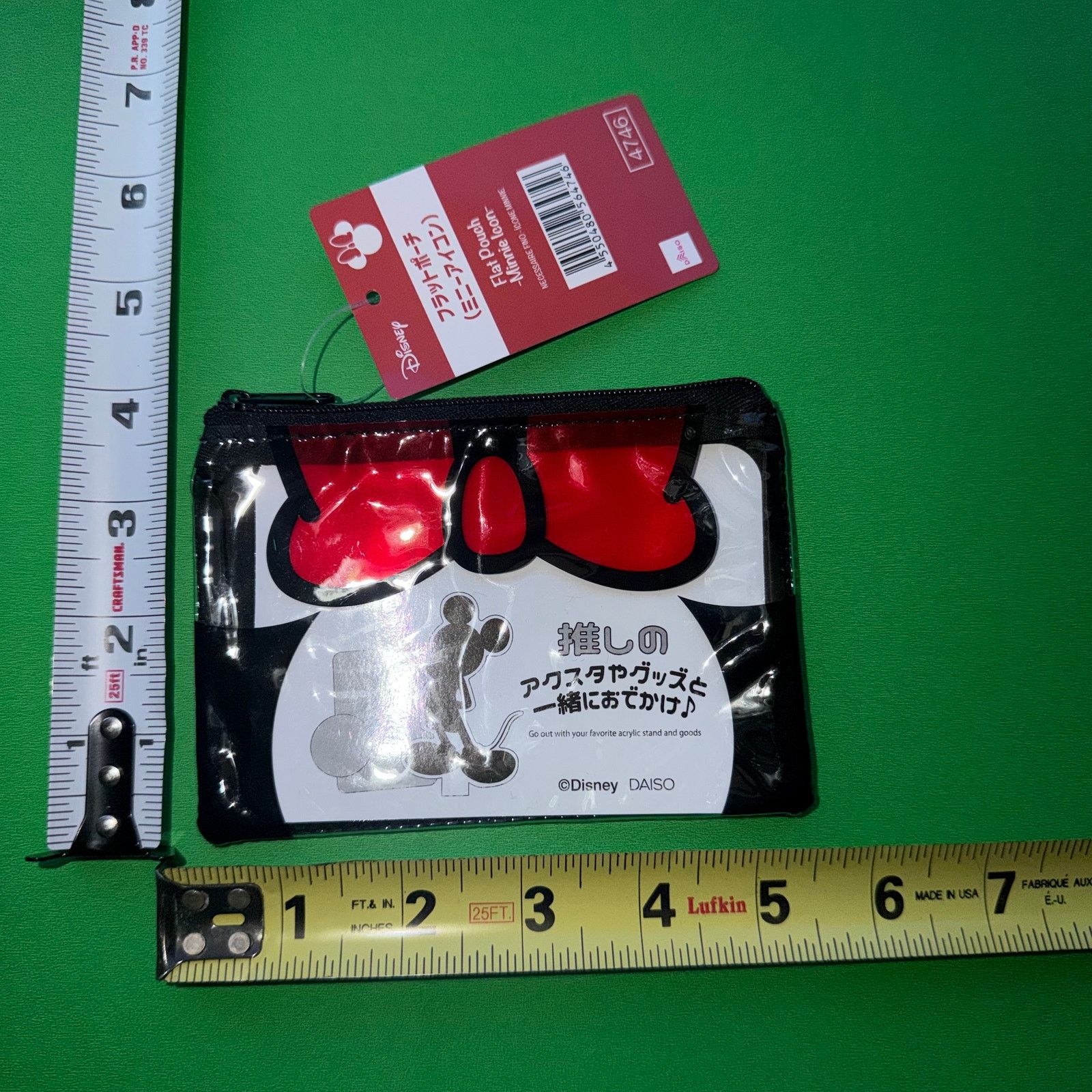 Disney Disney Mickey Mouse Bag Minnie Bow Wallet Stationery Japan Size ONE SIZE - 6 Thumbnail