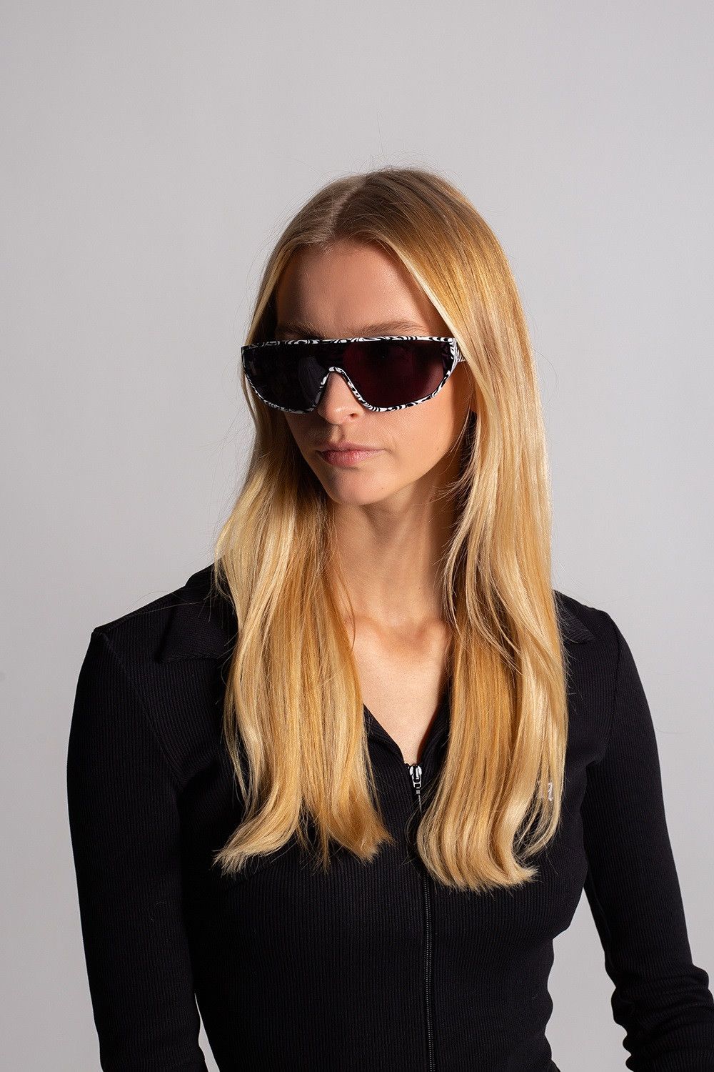 Celine NEW Celine CL40195I 04A Shield Mask Unisex Sunglasses Size ONE SIZE - 2 Thumbnail