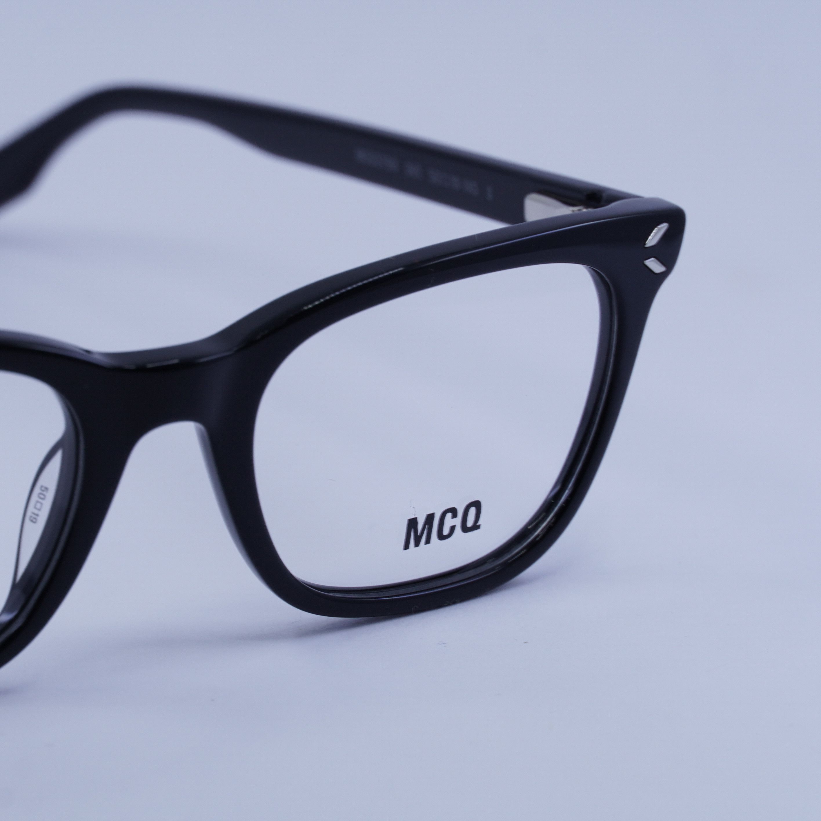 MCQ McQ by Alexander McQueen MQ0379O 001 Eyeglasses Black 50mm Size ONE SIZE - 5 Thumbnail